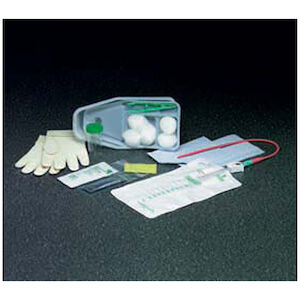 CATHETER TRAY 16FR PVC INTERM 20/CS